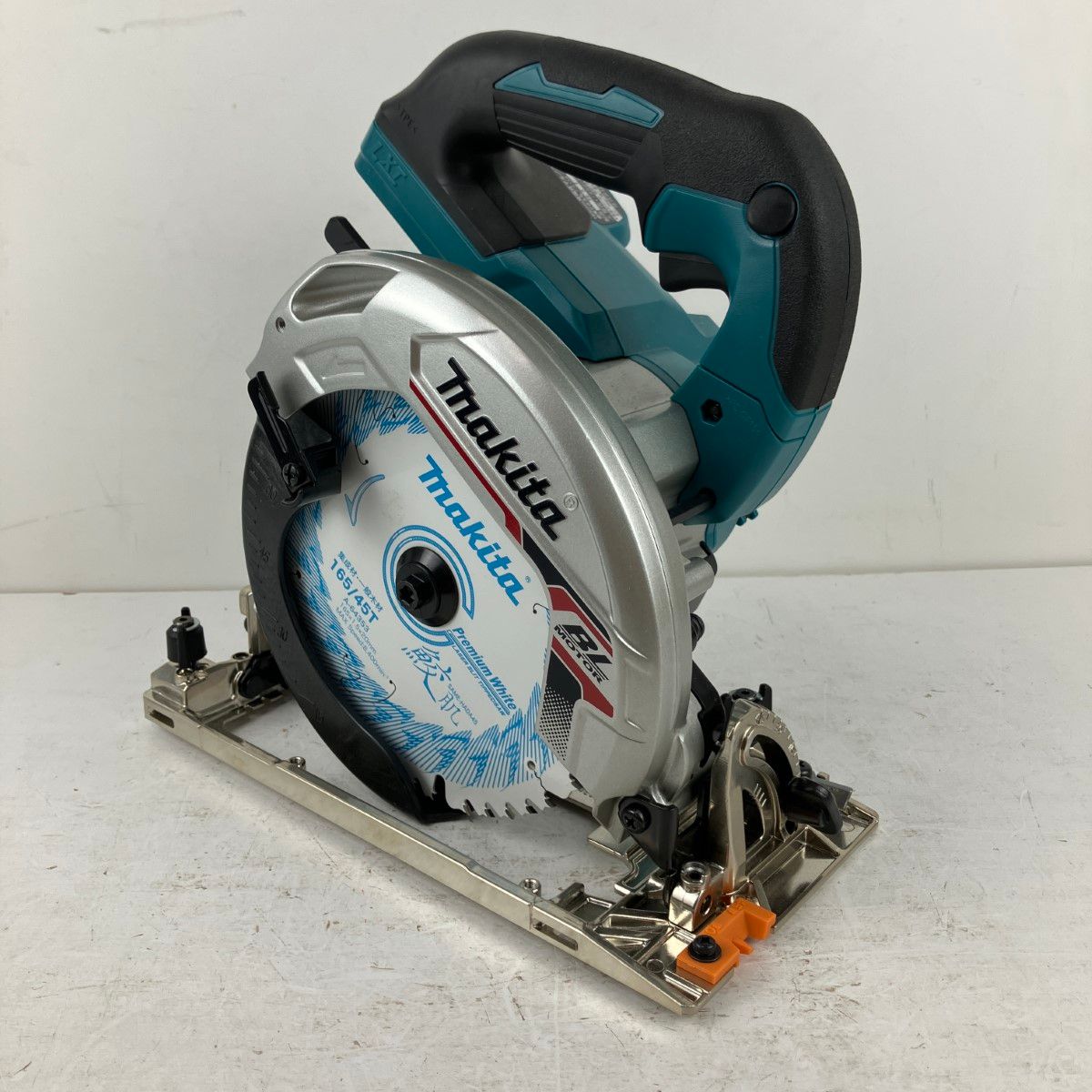 ЗЗMAKITA マキタ 18 v 165 mm 丸のこ 鮫肌 ガイド 取説 バッテリー 充電器無し HS 631 D ブルー