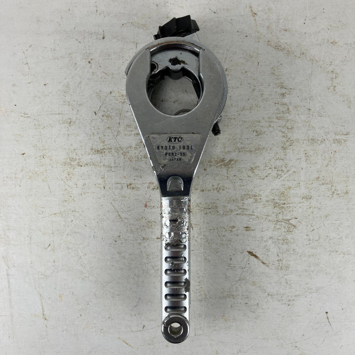 ЗЗKTC ケーティーシー 16-35 mm ラチェットパイプカッター PCR 2-35 シルバー