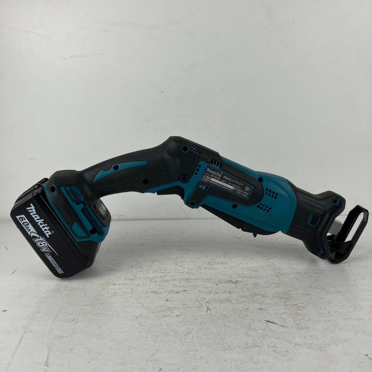 ЗЗMAKITA マキタ 18 v 充電式レシプロソー バッテリーx 1付 充電器無し JR 184 D ブルー