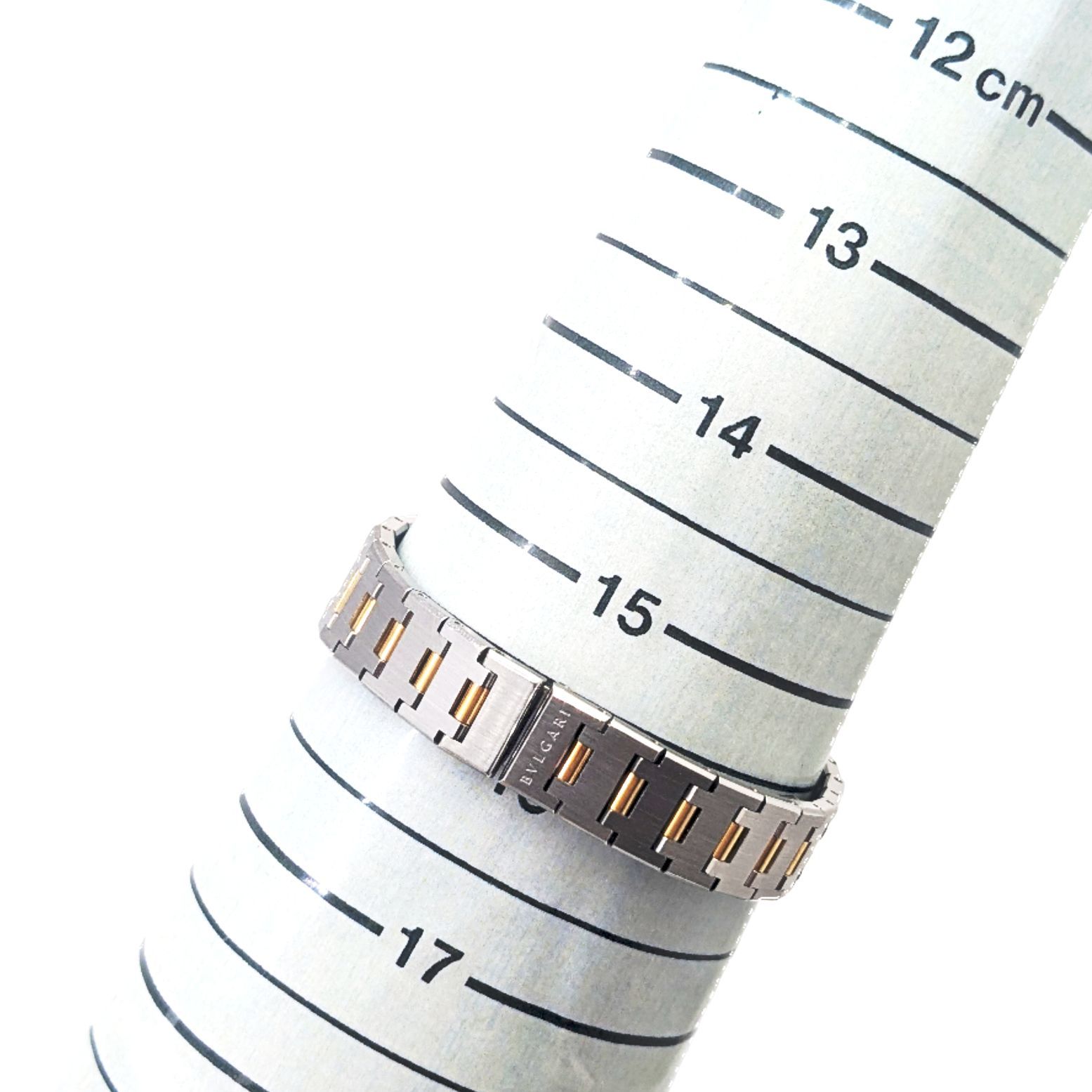  BVLGARI ブルガリ ブルガリブルガリ BB 26 SGD F 101783 SS ゴールド 自動巻き 黒文字盤 ウォッチ ステンレススチール ステンレス オートマチック 時計 腕時計 レディース ブランドギャラリー 金属ベルト 時計