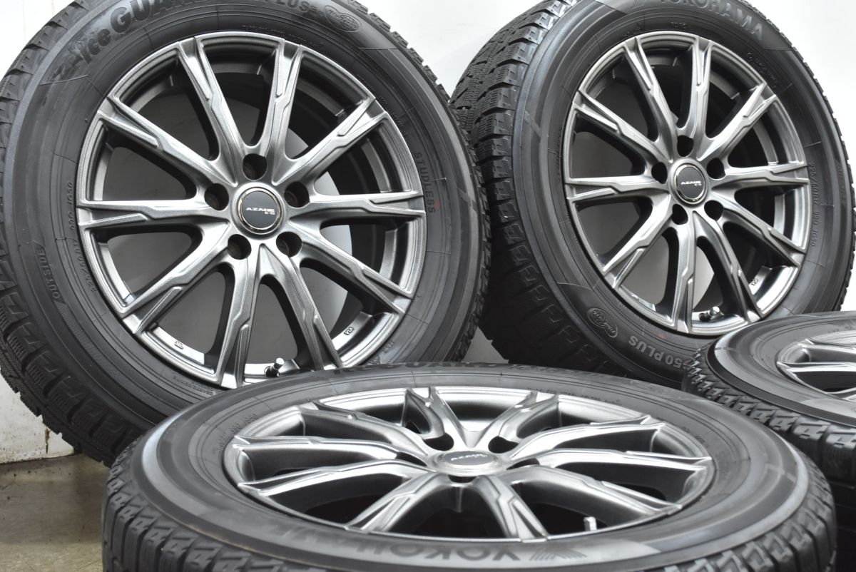 交換用に AZANE 17 in 7 J 39 PCD 114 3 ヨコハマ アイスガード iG 50プラス 225 60 R アルファード ヴェルファイア カローラクロス