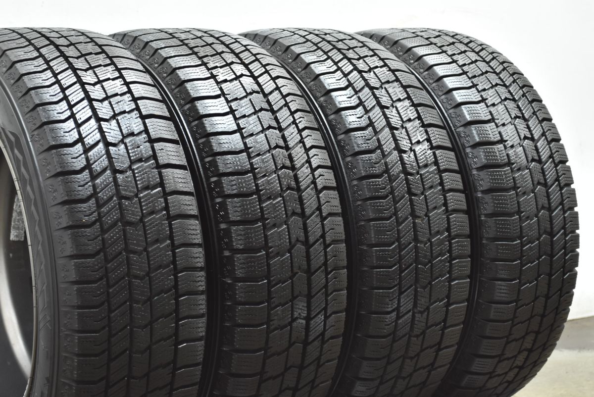  バリ溝 シビラ ネクスト W 5 15 in 6 J 40 PCD 100 グッドイヤー アイスナビ8 185 60 R 170系 10系 シエンタ Sienta ICE NAVI 15インチ タイヤ ホイールセット