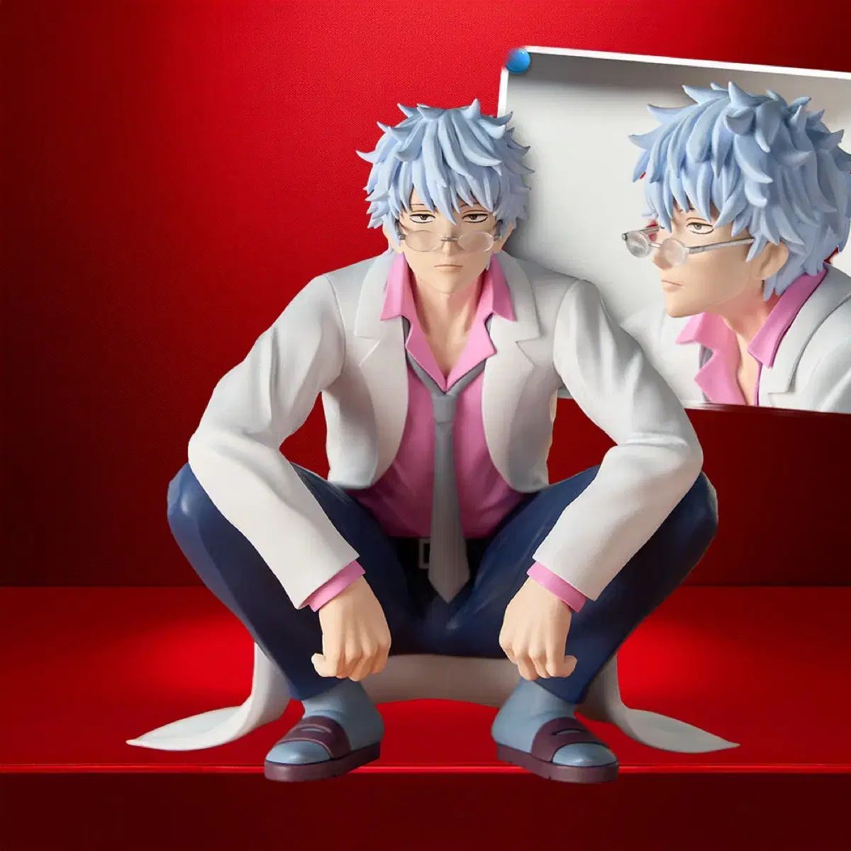 日本国内限定 未開封 現物 銀魂 3年Z組銀八先生 デスクフィギュア 銀時