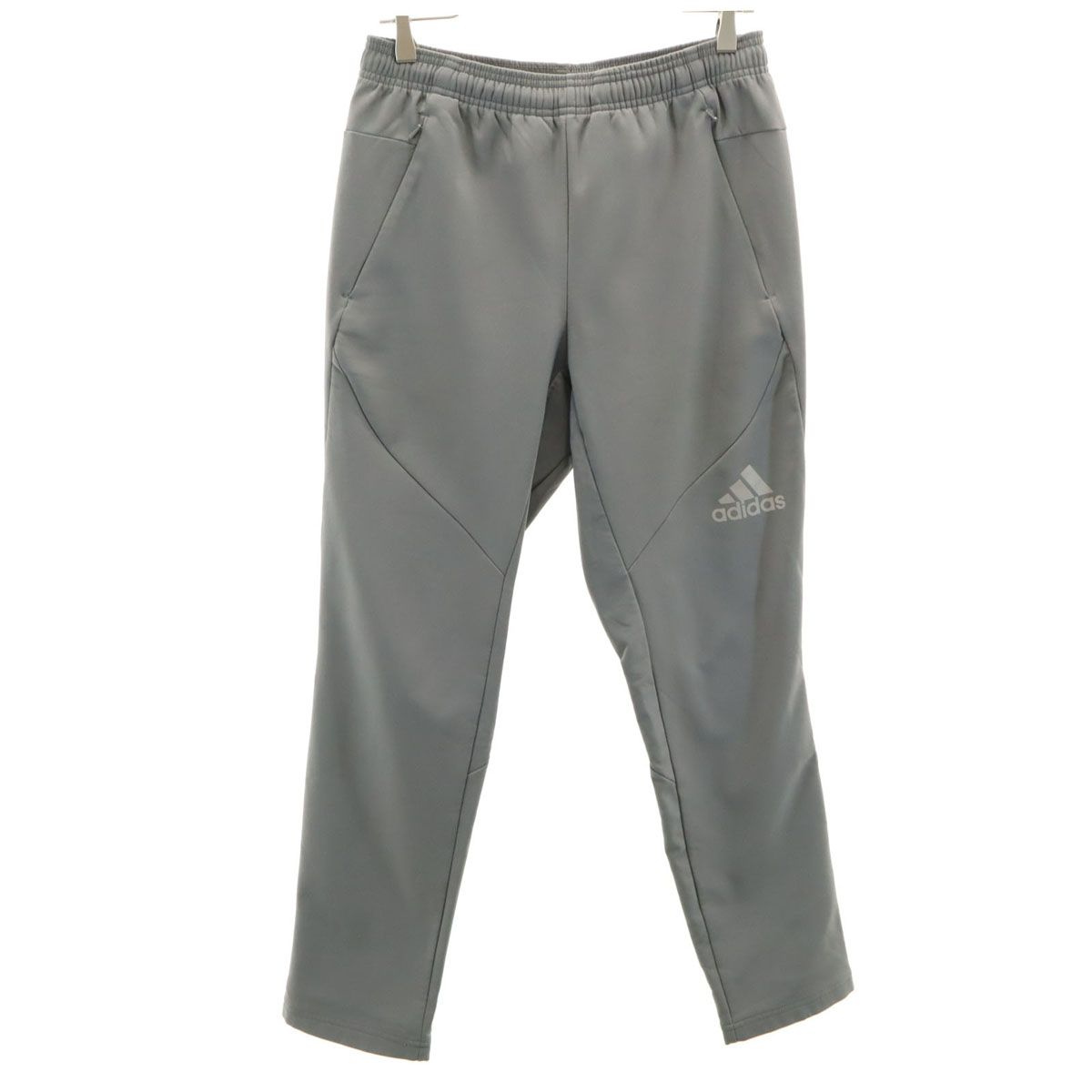 古着 adidas アディダス トラックパンツ グレー系 ジャージ M adidas アディダス トラックパンツ M グレー メンズ 古着 - メルカリ