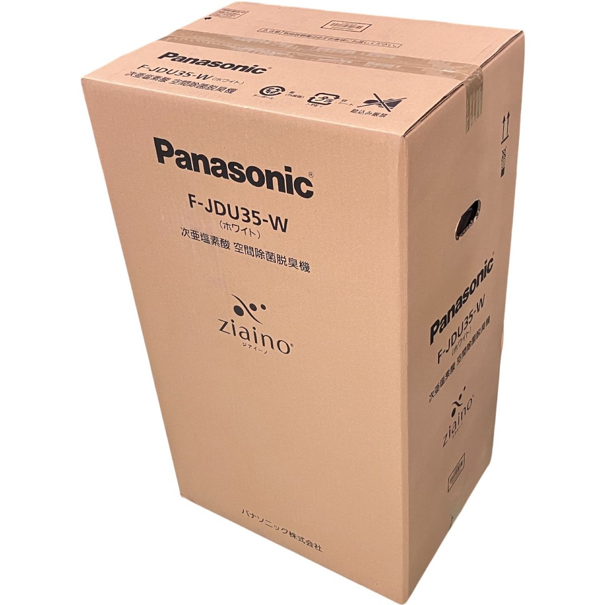 Panasonic ジアイーノ F JDU 35 W 次亜塩素酸 空間除菌脱臭機 業務用 最大適用床面積 30畳 ホワイト 家電 パナソニック