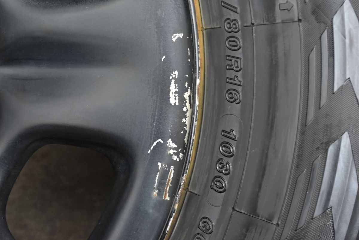 2024年製 超バリ溝】トヨタ ハイラックスサーフ 純正 16in 7J +35