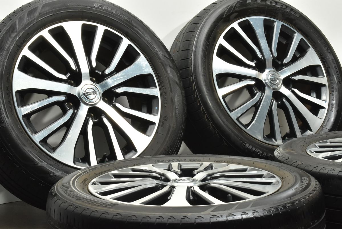 交換用に ニッサン C 26 セレナ ハイウェイスター 後期 16 in 6 J 45 PCD 114 3 ブリヂストン エコピア EP 150 195 60 R