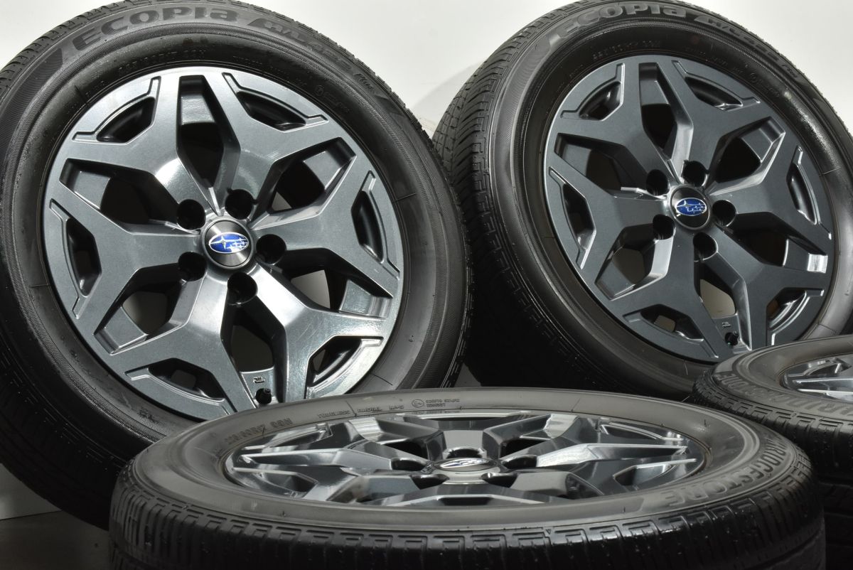 交換用に スバル SK フォレスター X BREAK 17 in 7 J 48 PCD 114 3 ブリヂストン エコピア H L 422プラス 225 60 R