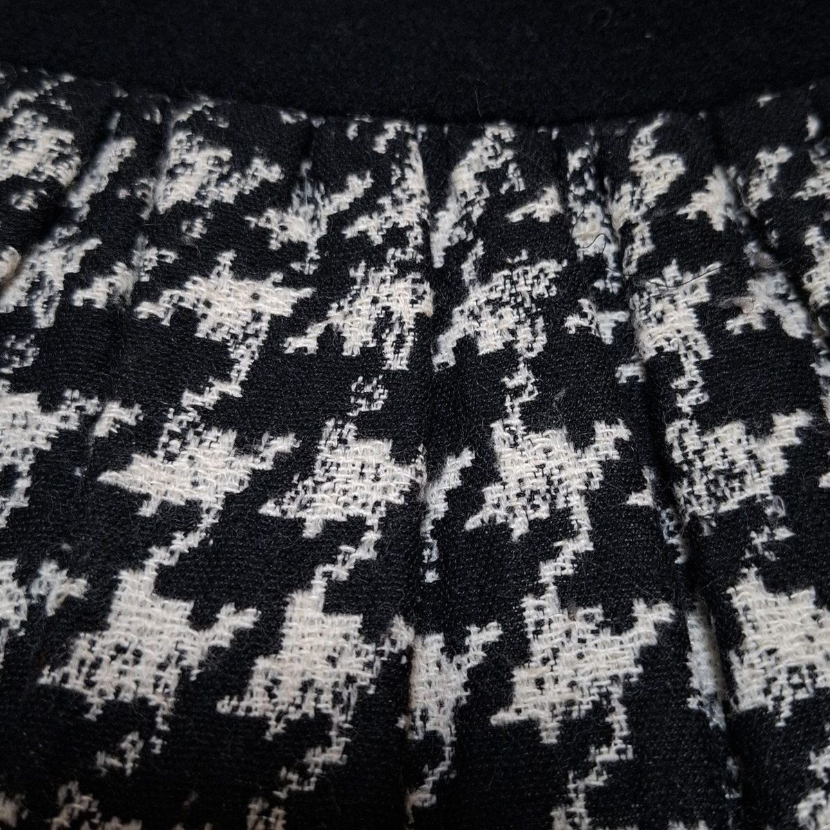 EPOCA(エポカ) スカート サイズ38(I) S レディース - 黒×白 ひざ丈