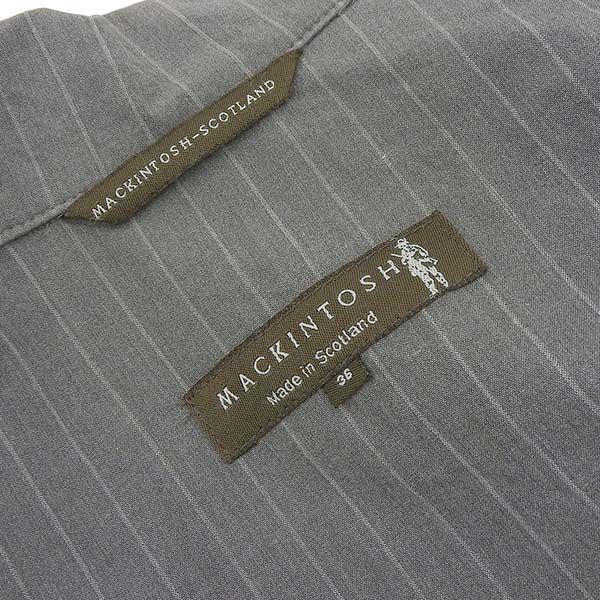 MACKINTOSH マッキントッシュ サイズ36 コットン ストライプ ステン