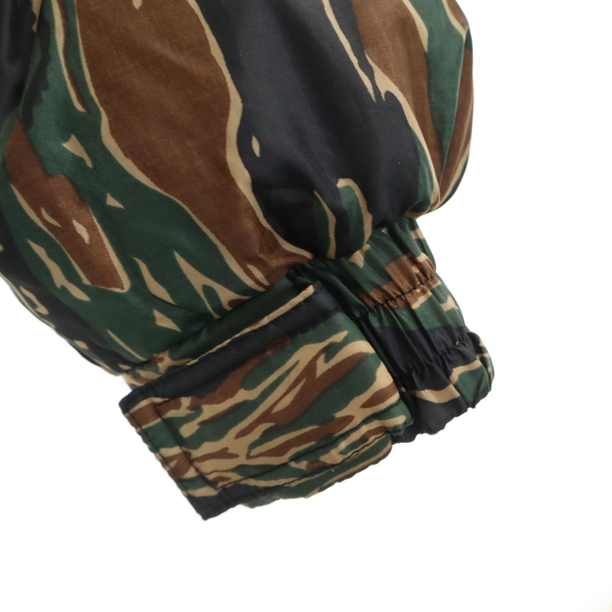 Bear USA ベアーユーエスエー カモフラ ダウンジャケット L カーキ