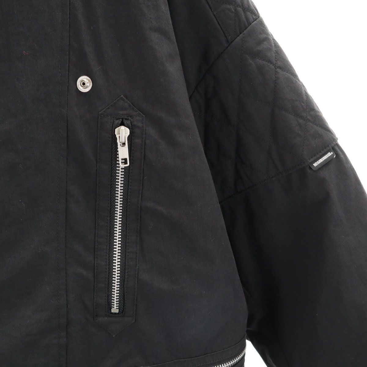 美品 NEIGHBORHOOD ネイバーフッド スタンドカラー ライダース