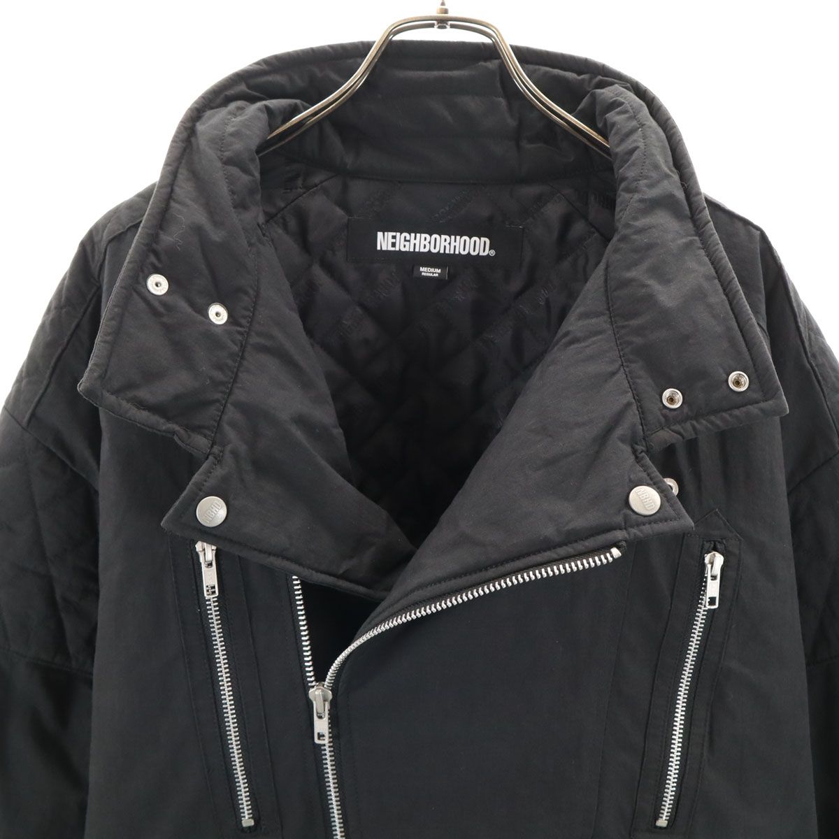 美品 NEIGHBORHOOD ネイバーフッド スタンドカラー ライダース