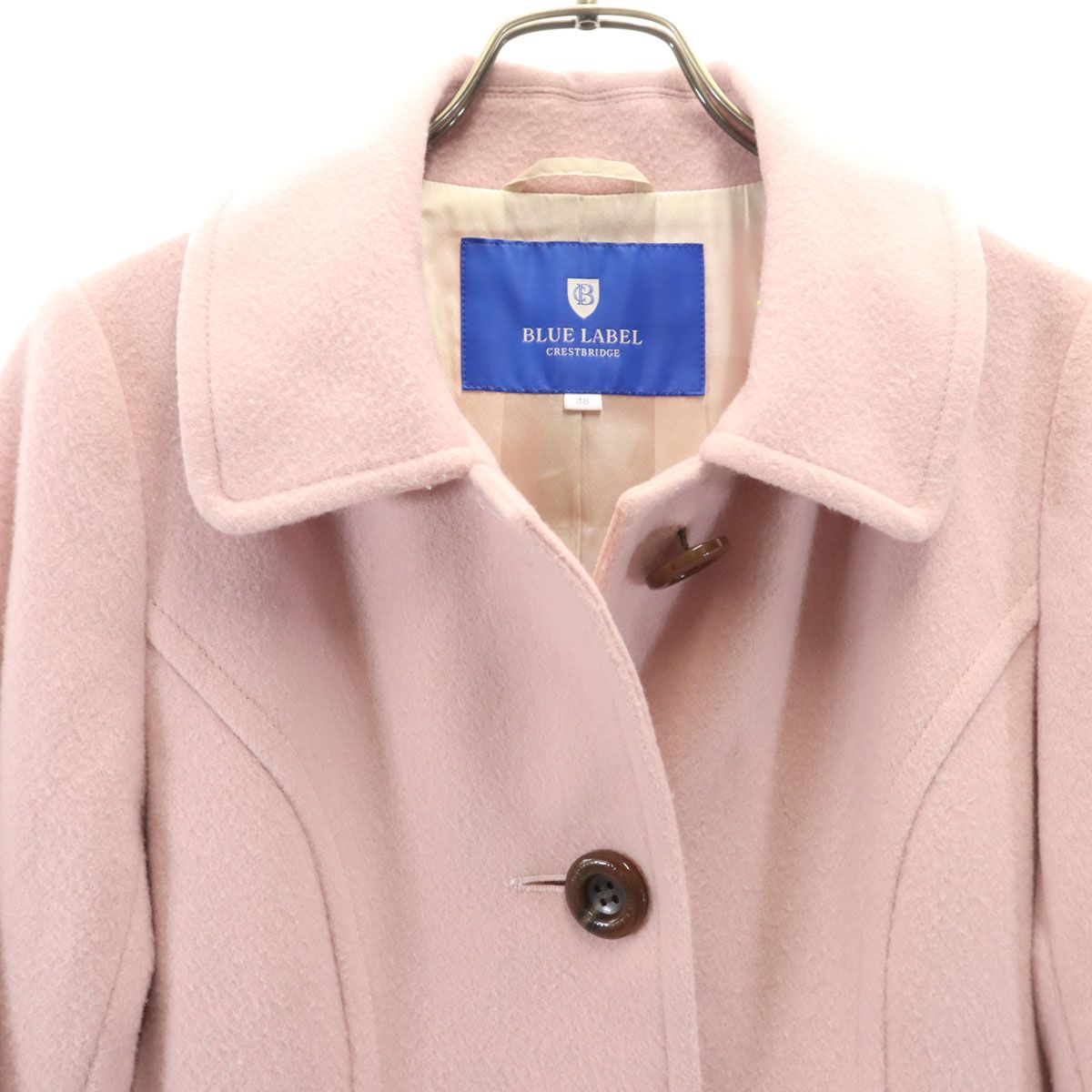 BLUE LABEL CRESTBRIDGE ブルーレーベルクレストブリッジ ウールコート