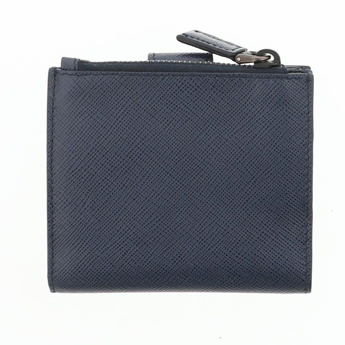 PRADA プラダ サフィアーノ 二つ折り財布 2MC066 メンズ レザー ブルー