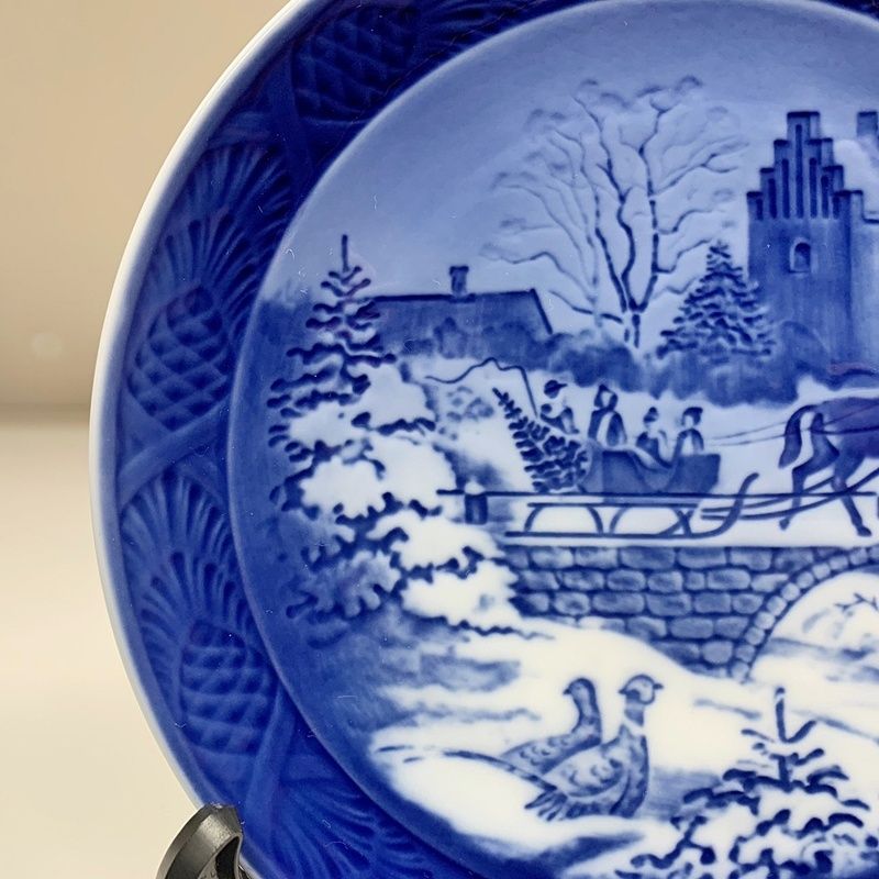 ロイヤルコペンハーゲン 1999年 「The Sleigh Ride」イヤープレート