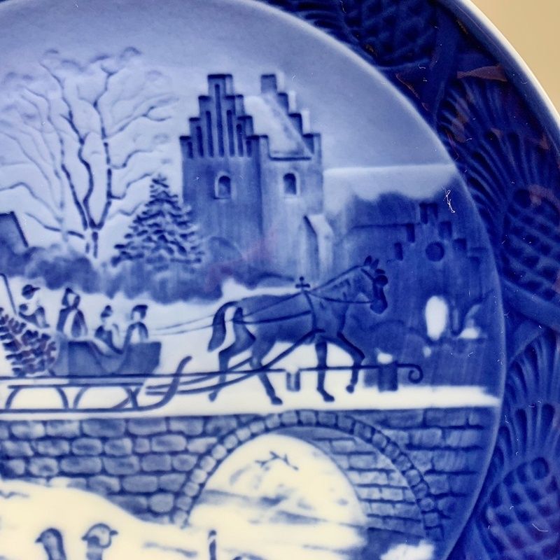 ロイヤルコペンハーゲン 1999年 「The Sleigh Ride」イヤープレート