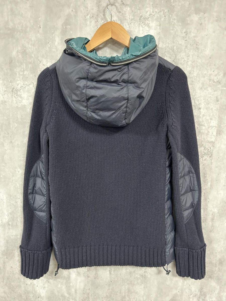 DUVETICA デュベティカ ニット ダウン ジャケット size42/紺