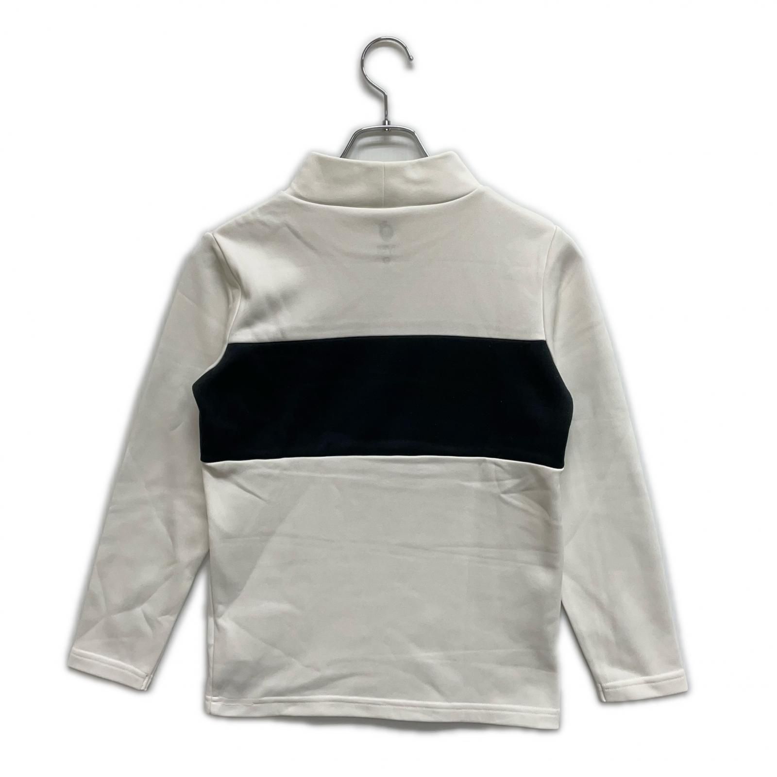 【新品】Vtwelve ホワイト ハイネック長袖シャツ レディース ヴィ・トゥエルヴ V12 長袖シャツ 0(S) 白 ホワイト モック