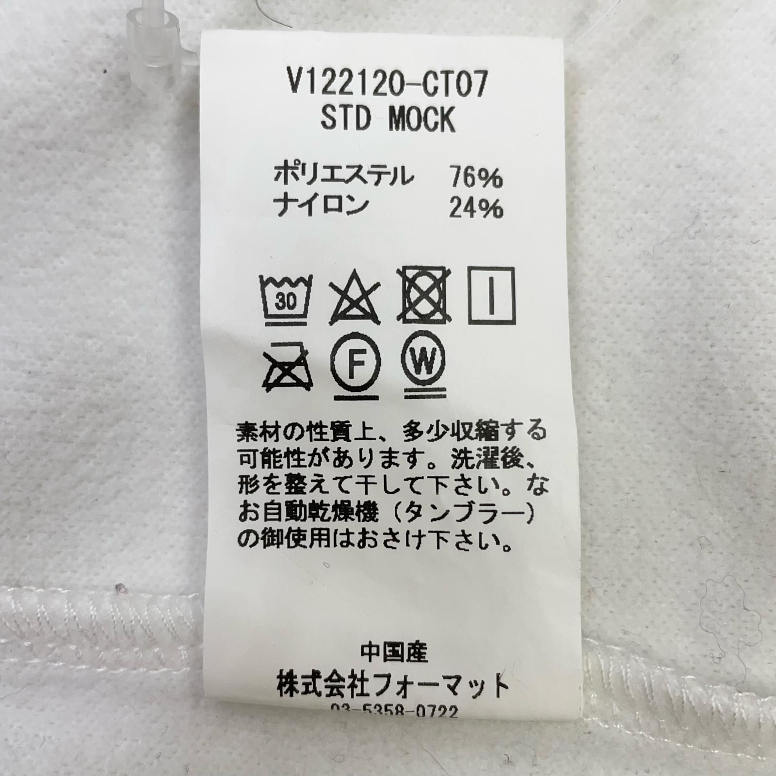 レディース ヴィ・トゥエルヴ V12 長袖シャツ 0(S) 白 ホワイト モック