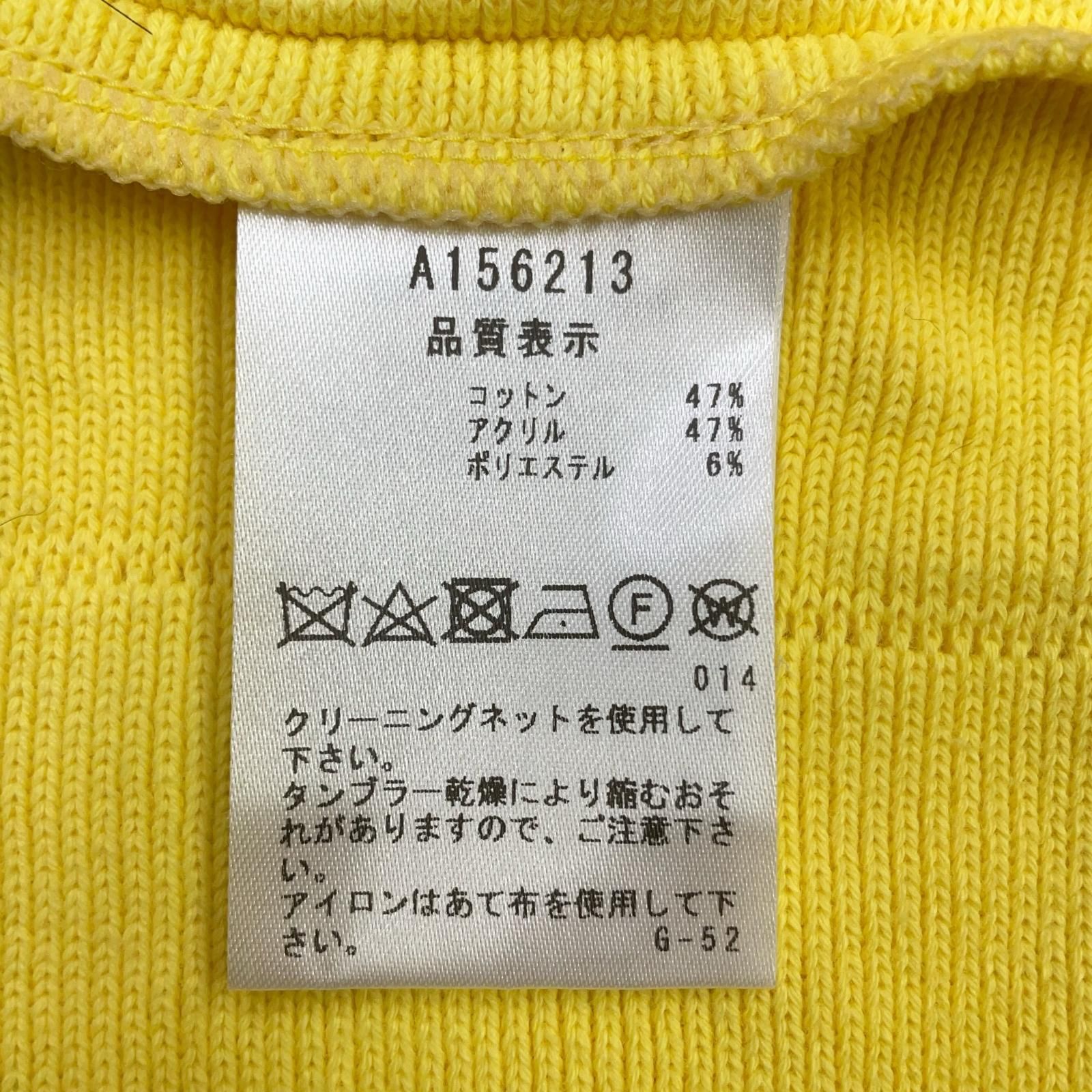 レディース アルチビオ archivio スカート 38(M) 黄 イエロー サマー