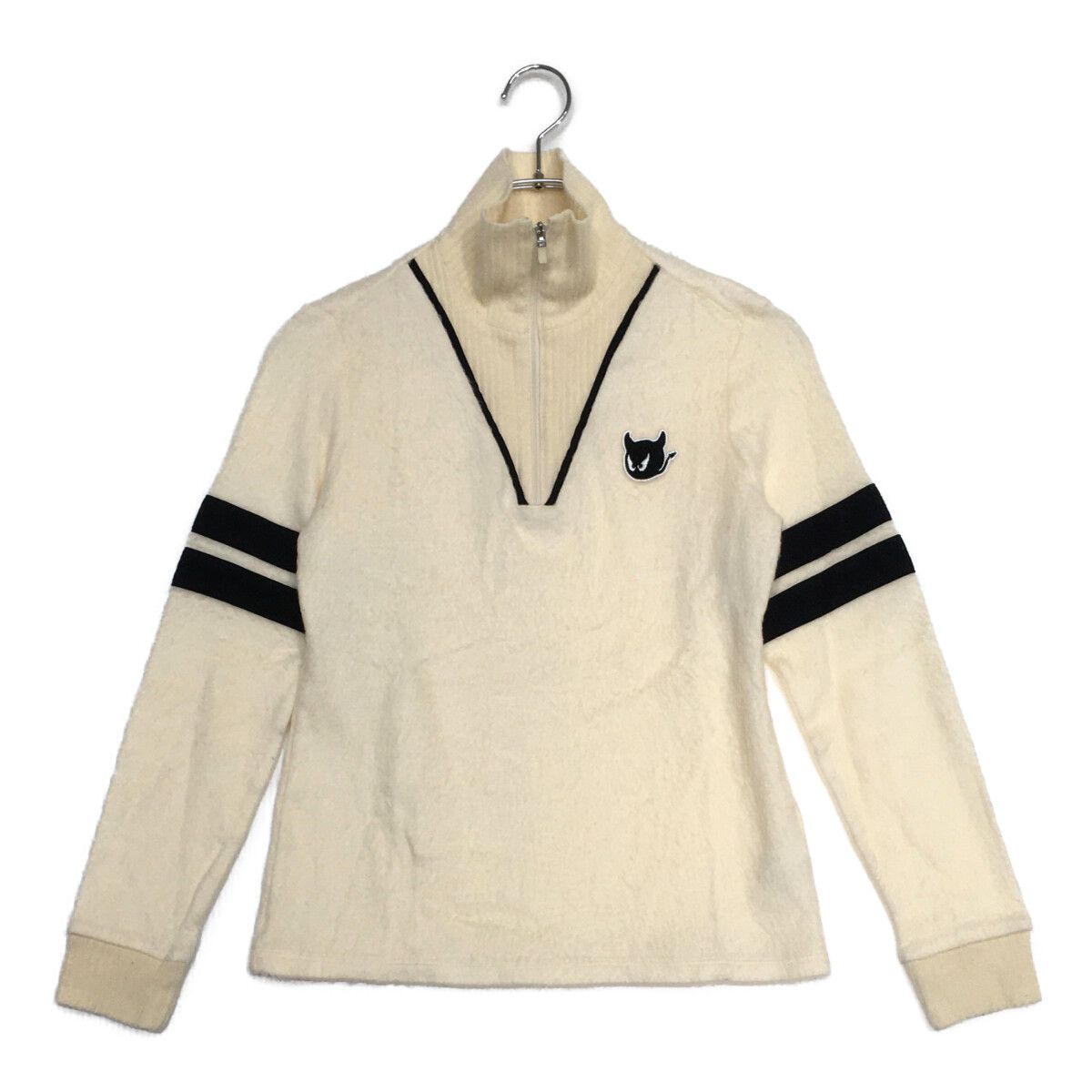 レディース ワック WAAC ニット 2(M) 白系 アイボリー ハーフジップ