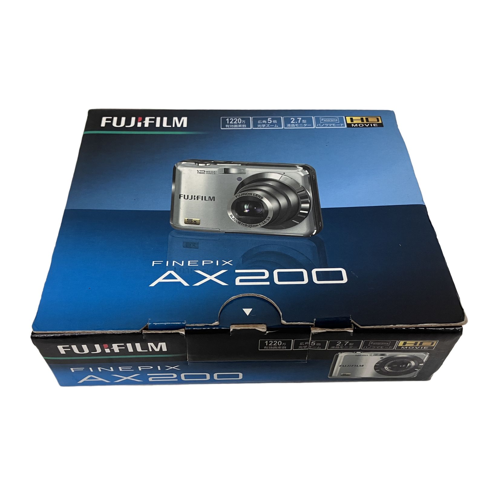 FUJIFILM FinePix AX200 コンデジカメ SD付 USED 富士フィルム FUJIFILM FinePix AX200 12MP 光学5倍ズーム コンパクト