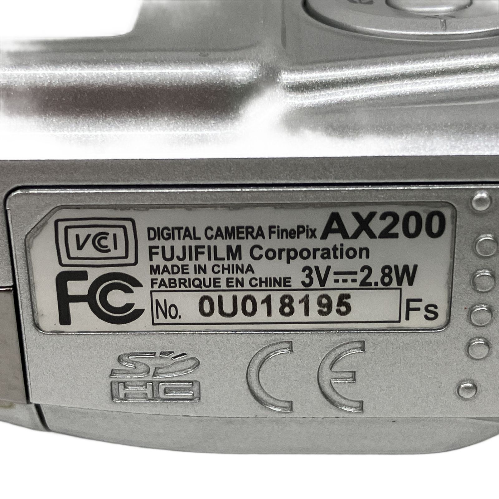 富士フィルム FUJIFILM FinePix AX200 12MP 光学5倍ズーム コンパクト