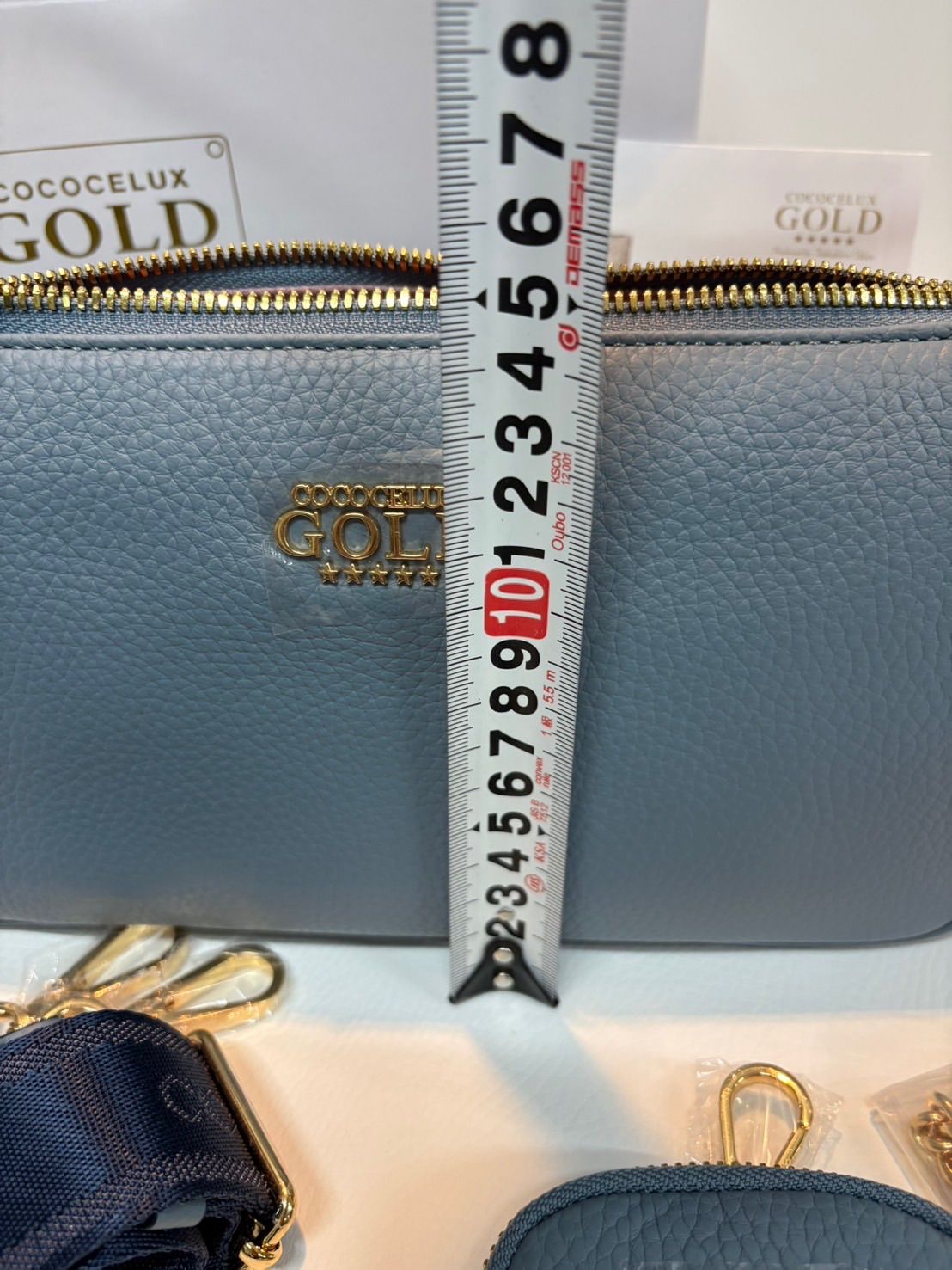 F-015-202 未使用 ココセリュックスゴールド COCOCELUX GOLD ミンク