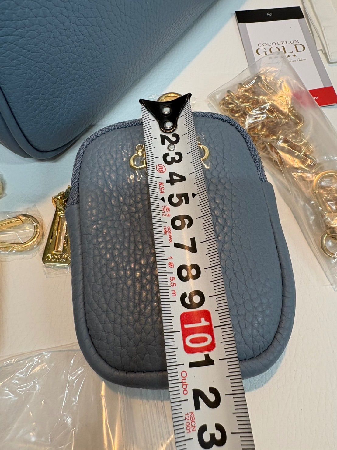 F-015-202 未使用 ココセリュックスゴールド COCOCELUX GOLD ミンク
