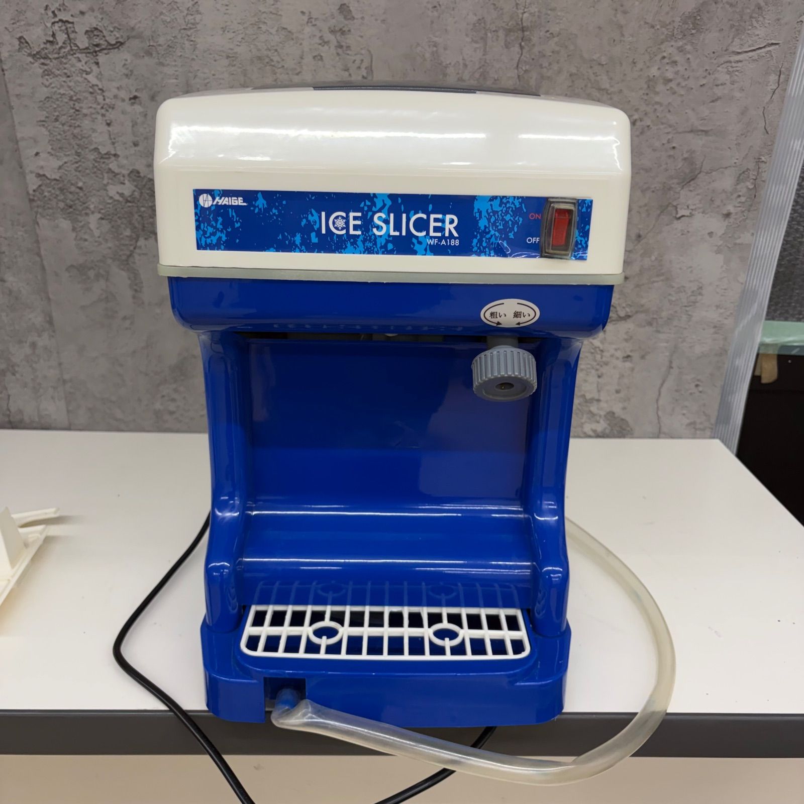 かき氷機 WF-A188 ICE SLICER ハイガーICE SLICER WF-A188 かき氷機 業務用 - メルカリ