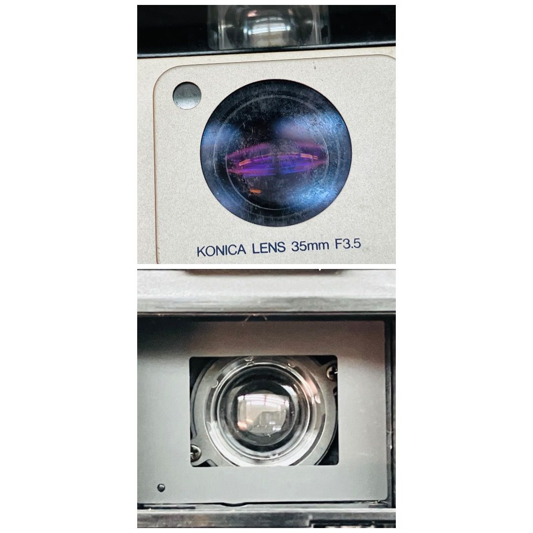 Konica BM-201 Big Mini コンパクトフィルムカメラ 撮影 現状品