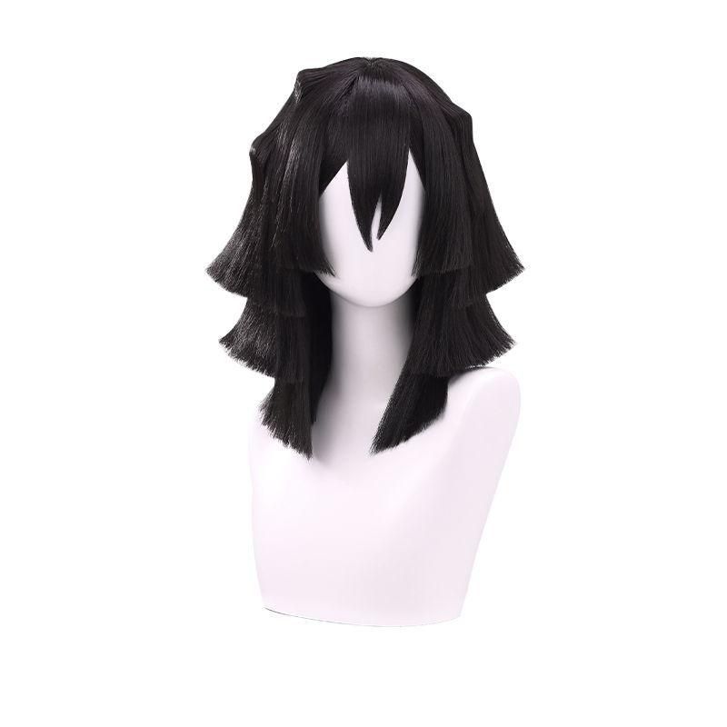 新品 未使用 三分妄想 鬼滅の刃 伊黒小芭内 コスプレウィッグ - メルカリ