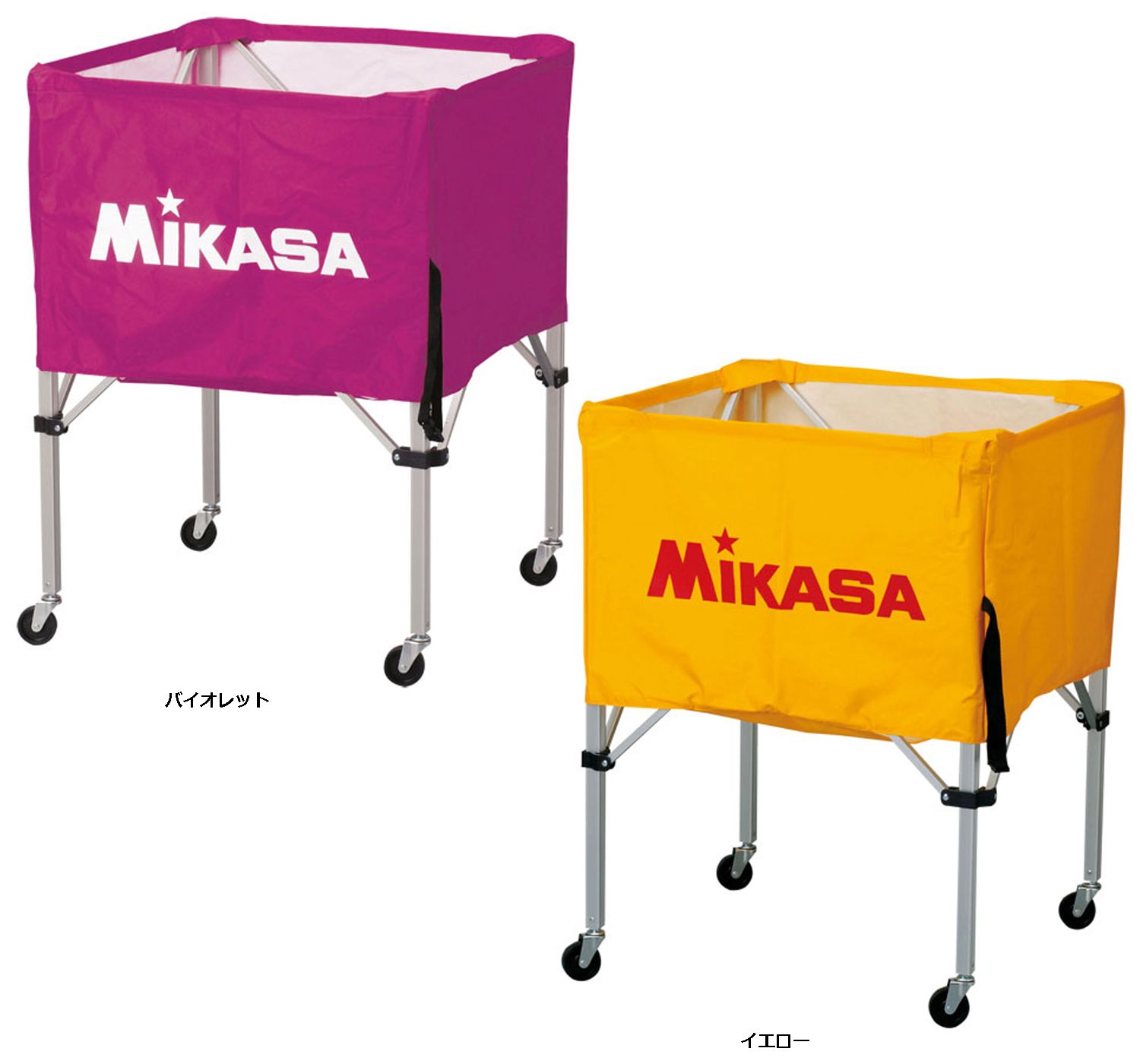 ミカサ MIKASA ワンタッチ式ボールカゴ フレーム 幕体 キャリーケース3