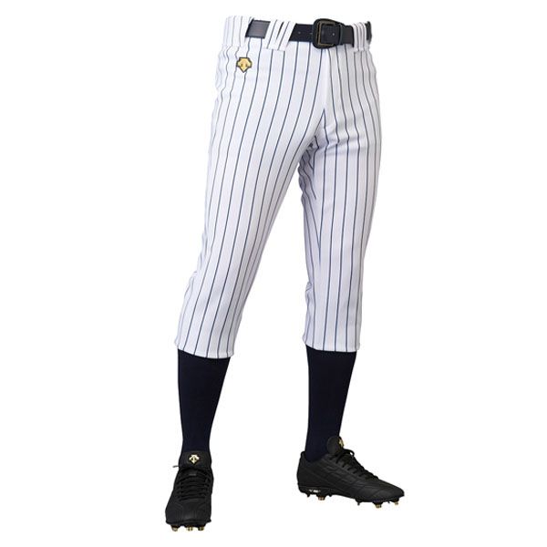全国無料，正規品 デサント DESCENTE ユニフィットパンツ レギュラーパンツ ピンストライプ   DB-7010P DB7010P SWNV ユニフォーム(練習着)