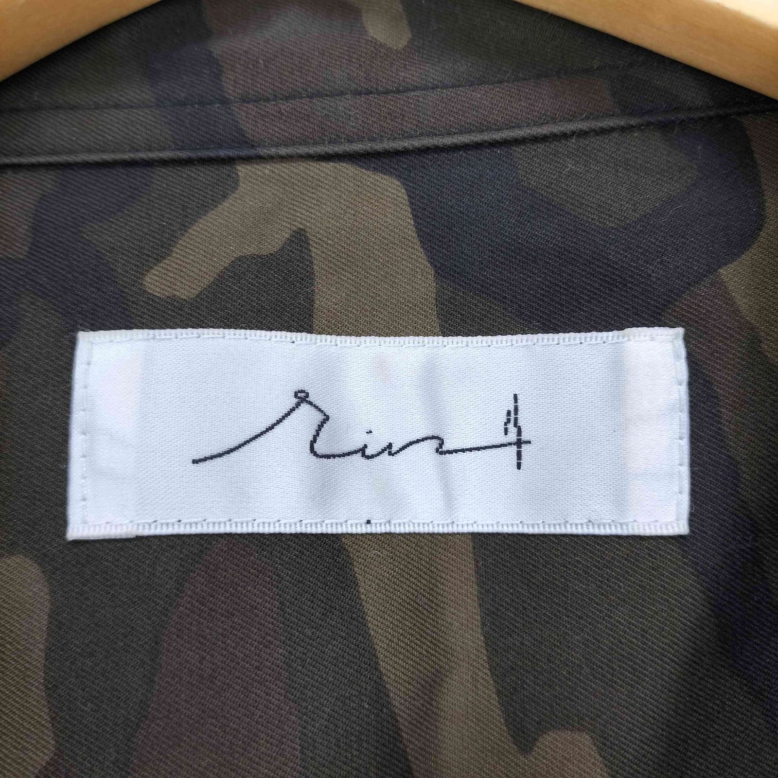 ユーズドフルギ USED古着 迷彩柄 オーバーサイズL/S シャツ import