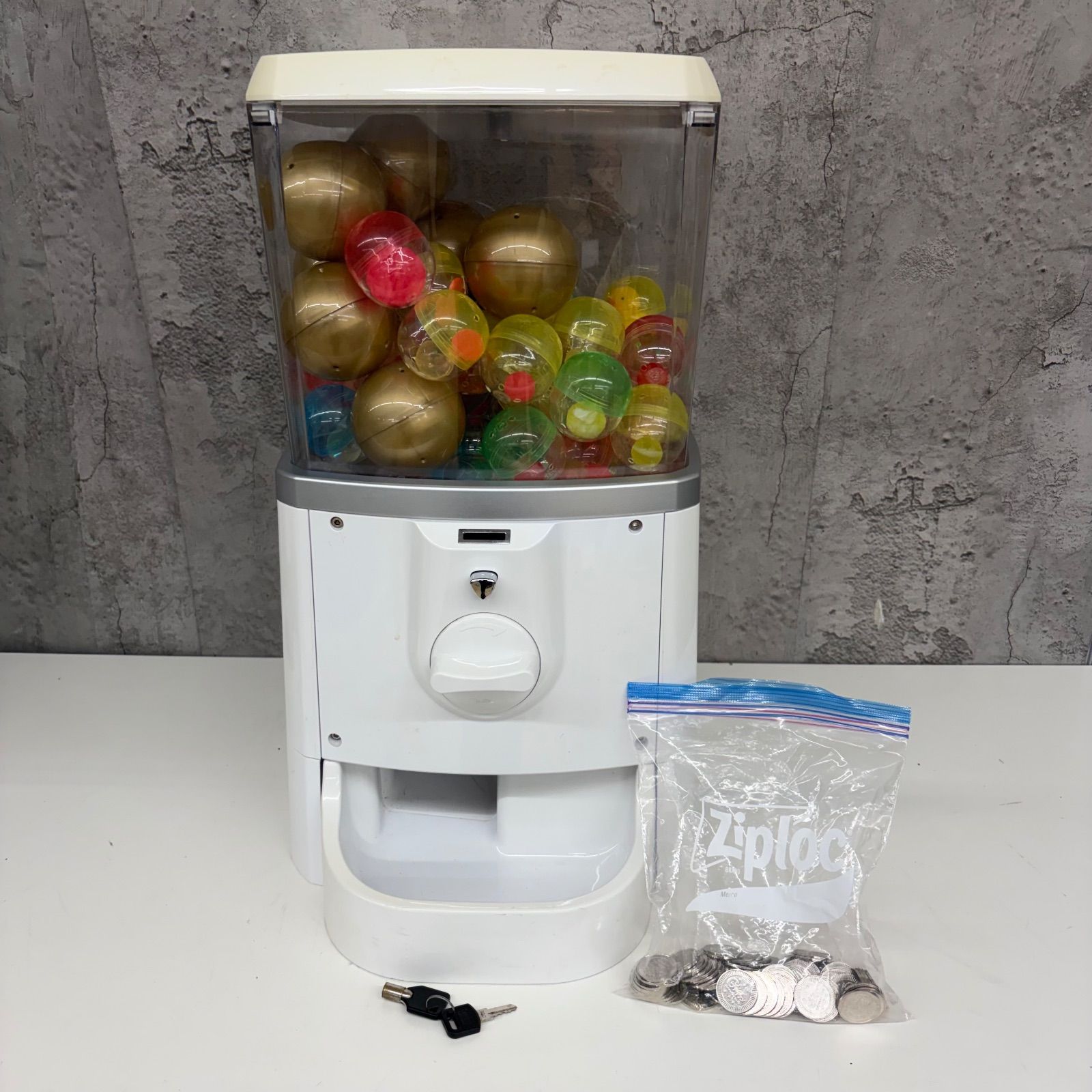 GACHAPY カプセル自販機 GP-SP 01 ガチャガチャ ホワイト