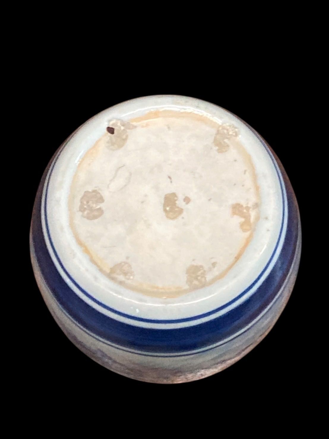 染付 そめつけ 陶器製火鉢 メダカ鉢 火鉢 花鉢 山水画 手焙 てあぶり