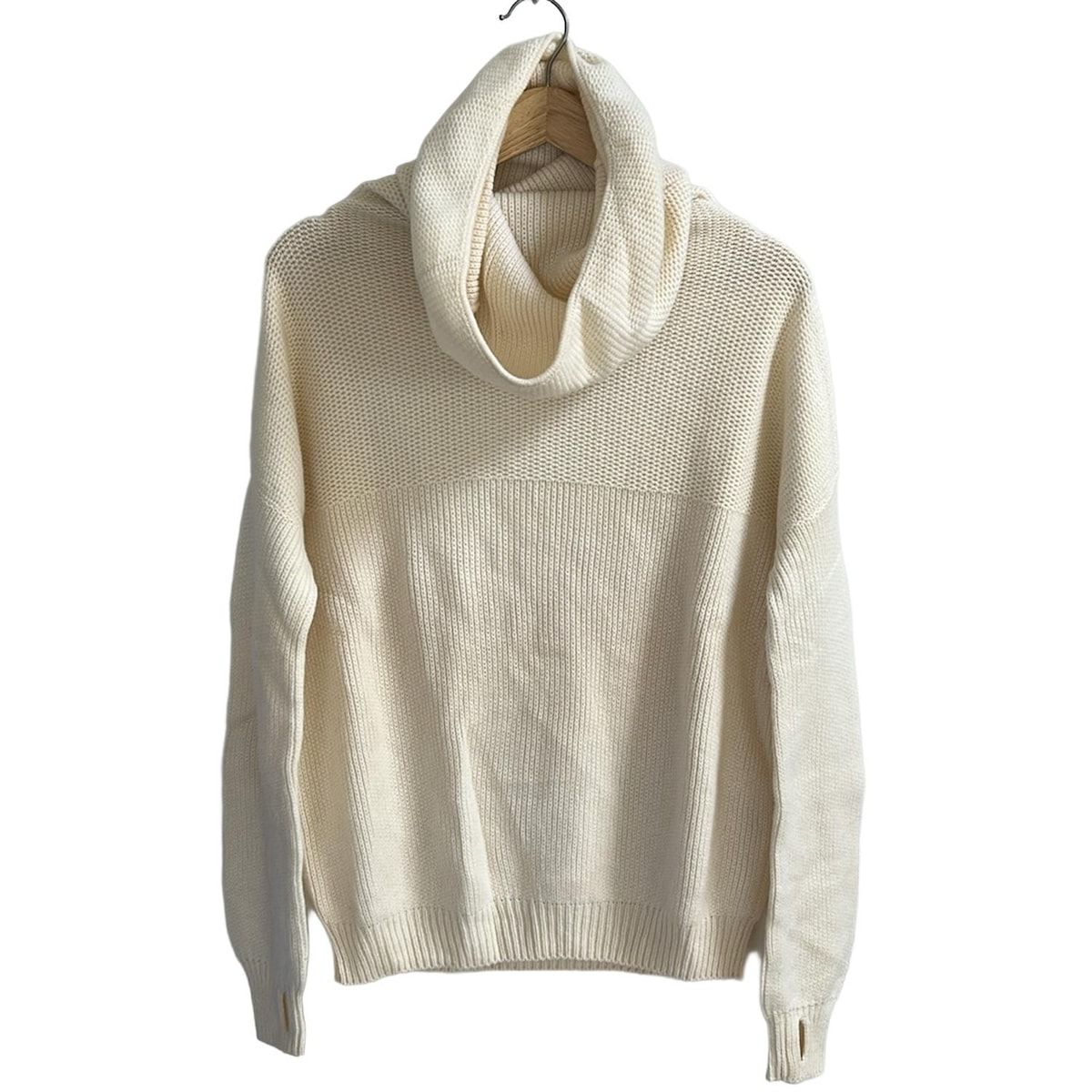 HERMES(エルメス) 長袖セーター サイズ36 S レディース - アイボリー