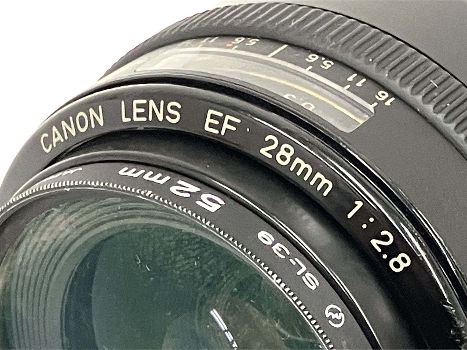 CANON キヤノン EF 28mm F2.8 単焦点 広角レンズ 一眼カメラ用