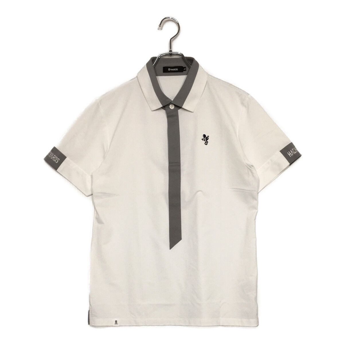 【完売品】新品未使用品　8yards　メンズ　ポロシャツ　Lサイズ 中古 メンズ ハチヤーズ 8YARDS 半袖ポロシャツ L 白 ホワイト - メルカリ