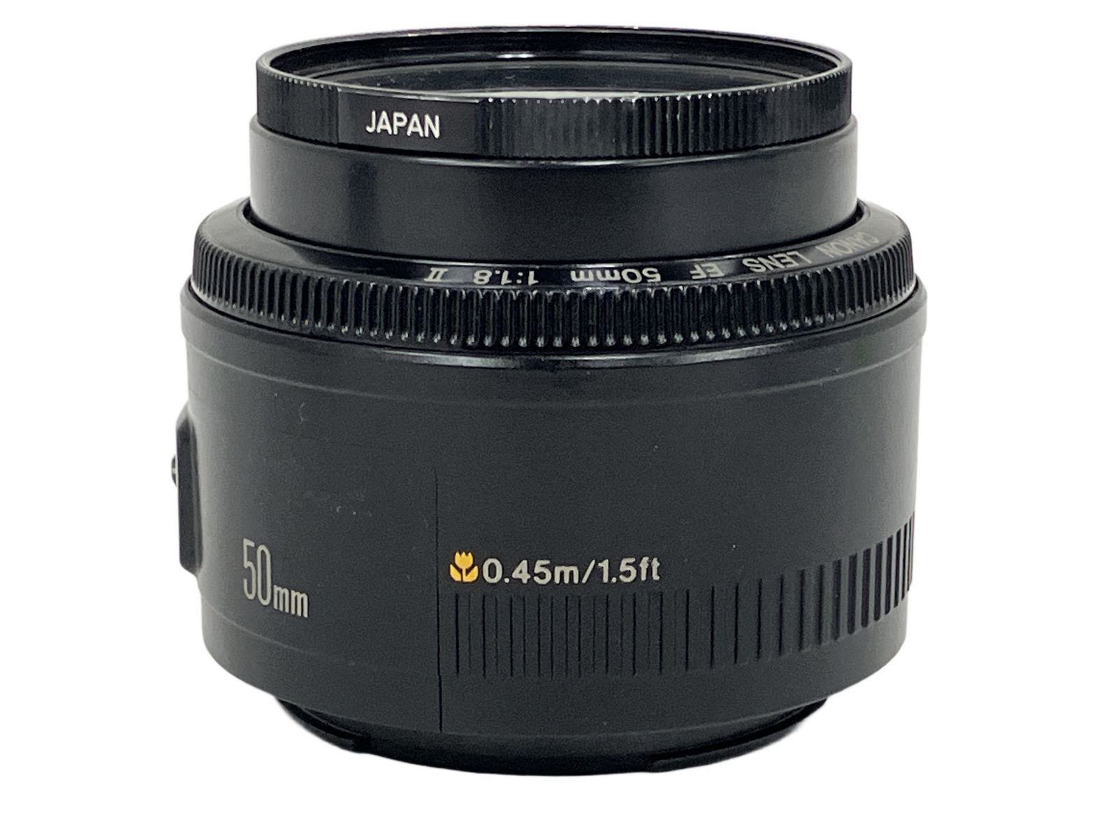 Canon EF 50mm f1.8 Ⅱ 単焦点レンズ　中古　箱付き Canon EF 50mm f/1.8 II （キヤノン） - 中古カメラ・レンズ買取の専門