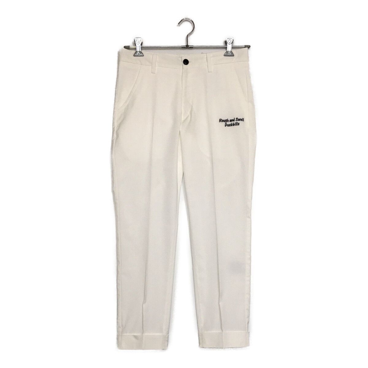 未使用品 メンズ ラフ＆スウェル rough&swell パンツ S 白 ホワイト 訳