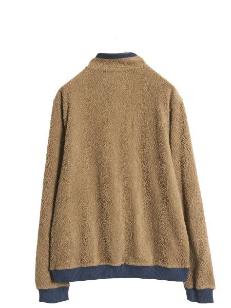 パタゴニア シアーリング ボタン フリース プルオーバー メンズ M 21年製 ジャケット パイル アウトドア ブルゾン ジャンパー ツートン 韓国風 フリースジャケット ボアジャケット 