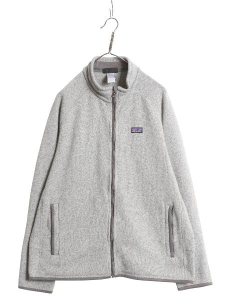 パタゴニア ベターセーター ジャケット メンズ L フリース セーター フルジップ ブルゾン ハイネック アウトドア ワンポイント シンプル
