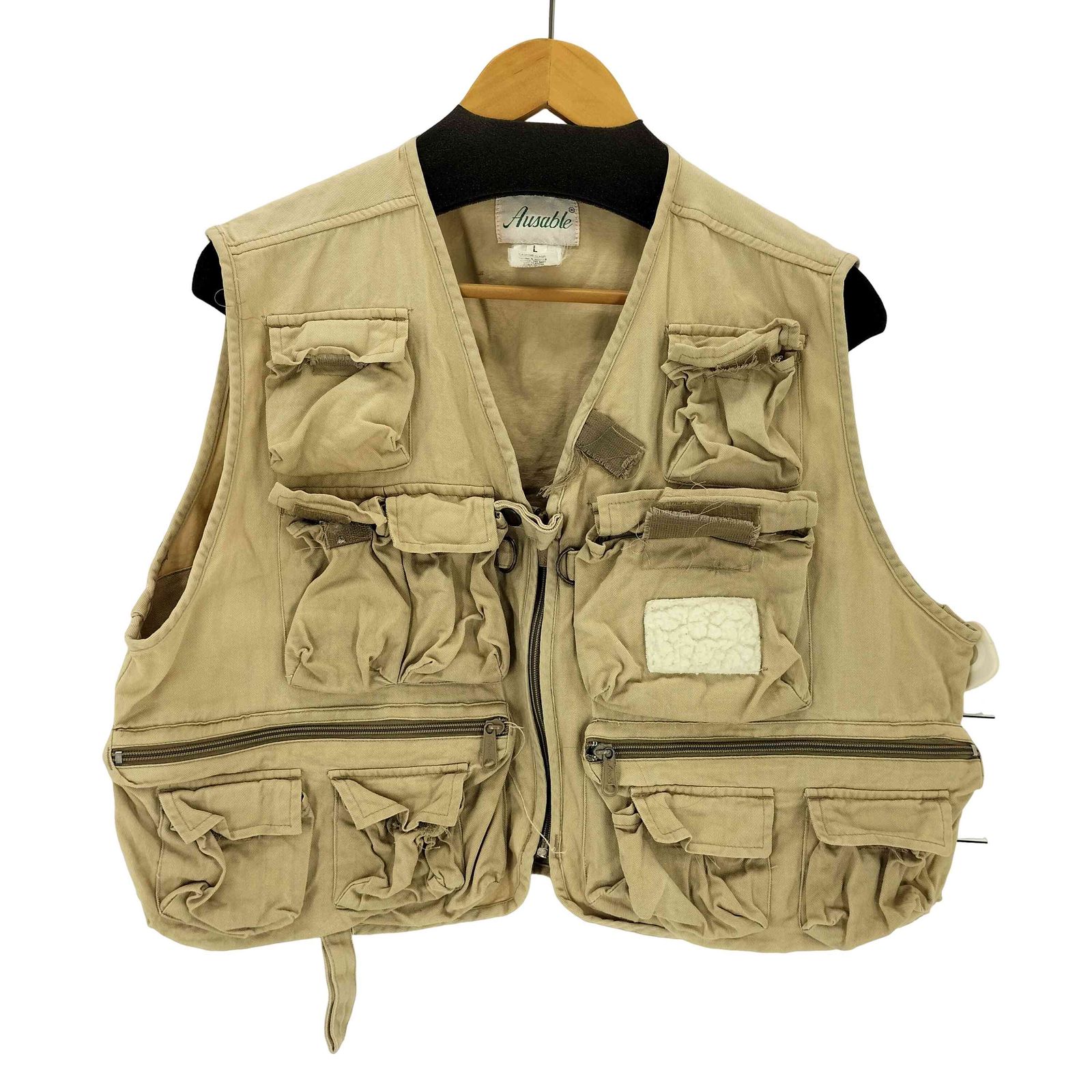 ユーズドフルギ USED古着 90s フィッシングベスト メンズ import：L