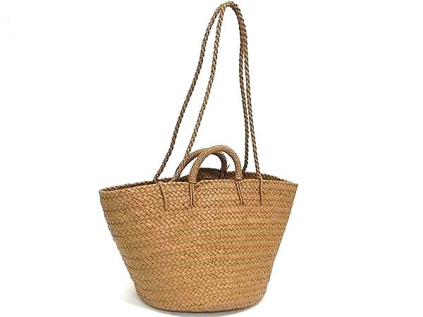 ■極美品■ Aeta アエタ レザー 編み込み ハンドバッグ トート ショルダー レディース ブラウン系 FP5933 □極美品□ Aeta アエタ レザー 編み込み ハンドバッグ トート