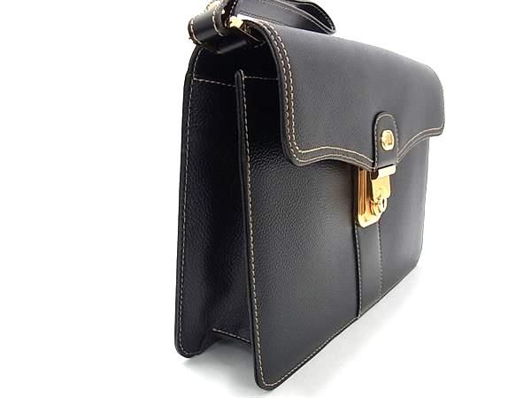 □新品同様□ dunhill ダンヒル レザー 鍵付き クラッチバッグ