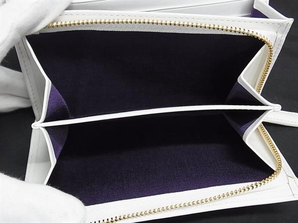 ■新品■未使用■ agnes b. アニエスベー レザー フラワー 二つ折り 財布 ウォレット 小銭入れ 札入れ マルチカラー BP5094 □新品□未使用□ agnes b. アニエスベー レザー フラワー 二つ折り