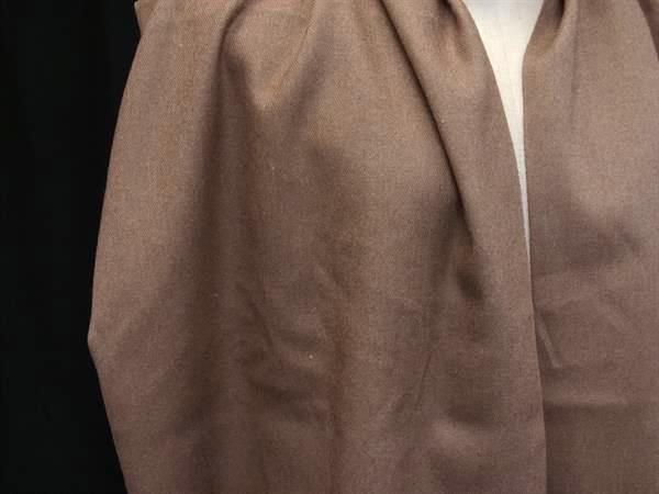 ■美品■ ZELE PARIS ゼルパリ レーヨン100％ フリンジ マフラー ストール ショール 防寒具 メンズ レディース ブラウン系 FR5521 □美品□ ZELE PARIS ゼルパリ レーヨン100％ フリンジ マフラー